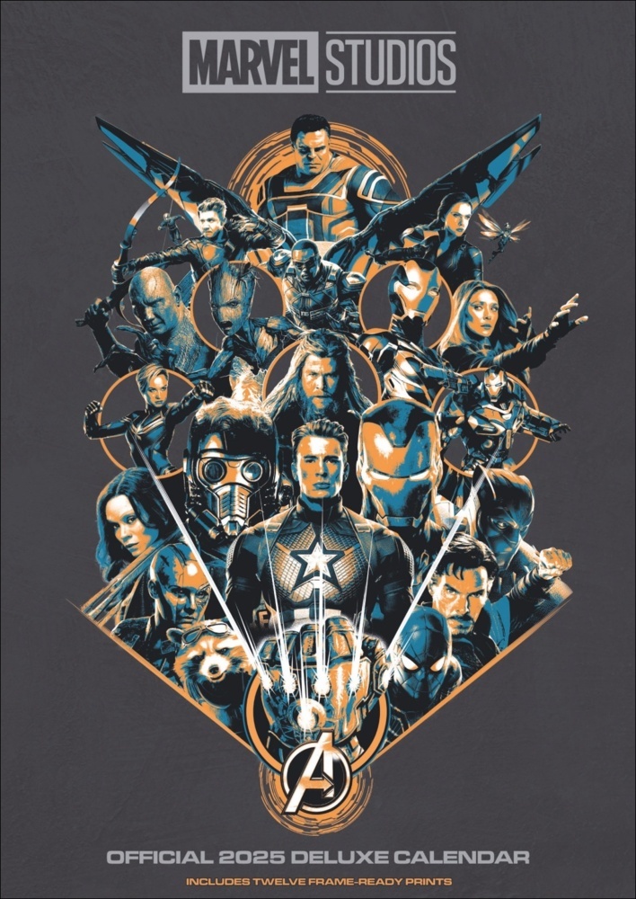 Cover: 9783840196904 | Marvel Posterkalender 2025 | Kalender | Spiralbindung | 14 S. | 2025