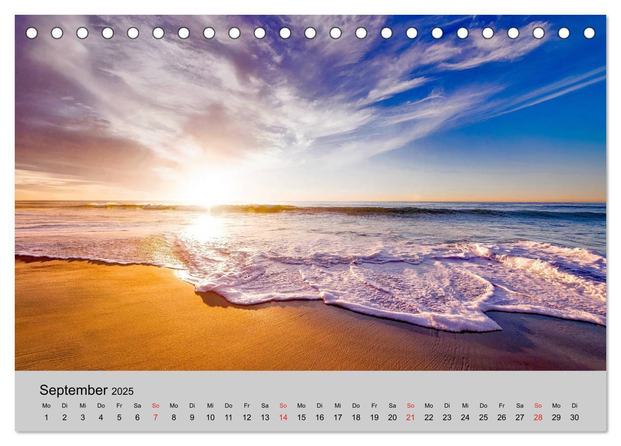 Bild: 9783435316274 | Am Meer. Sehnsucht Wasser (Tischkalender 2025 DIN A5 quer),...