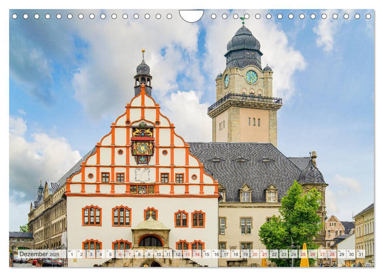 Bild: 9783435223312 | Plauen Impressionen (Wandkalender 2025 DIN A4 quer), CALVENDO...