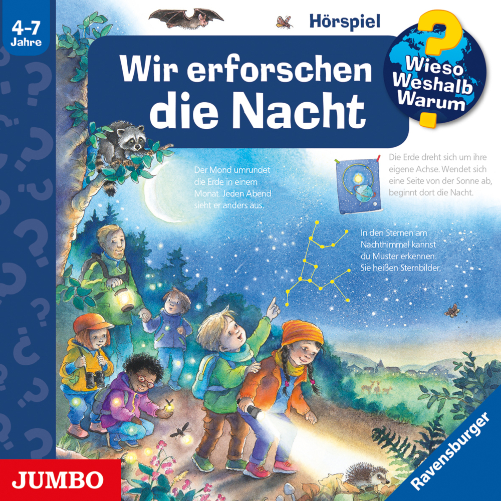 Cover: 9783833743511 | Wieso? Weshalb? Warum? Wir erforschen die Nacht, Audio-CD | Gernhäuser