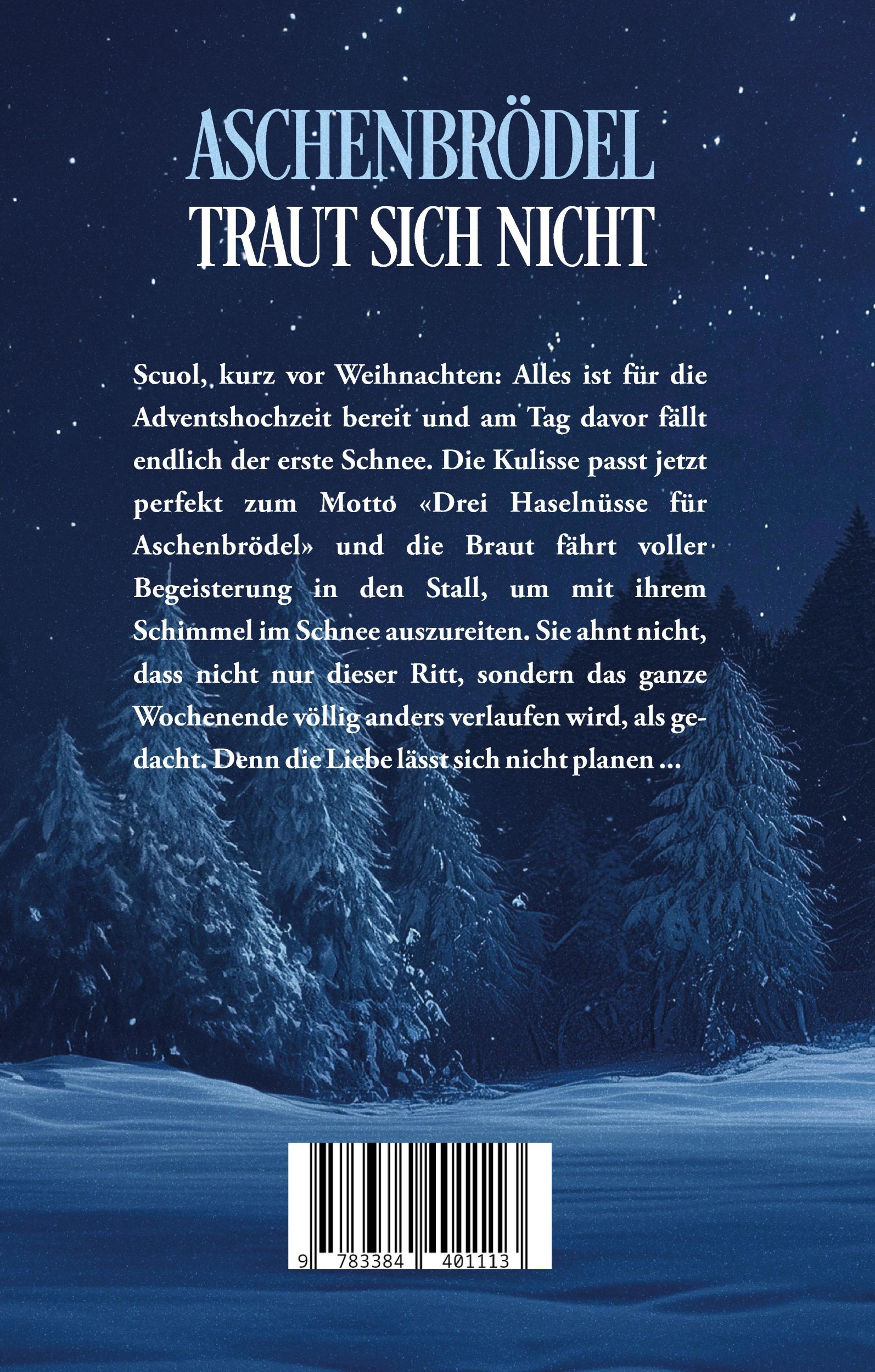 Rückseite: 9783384401113 | Aschenbrödel traut sich nicht | Die Adventshochzeit in Scuol | Buch