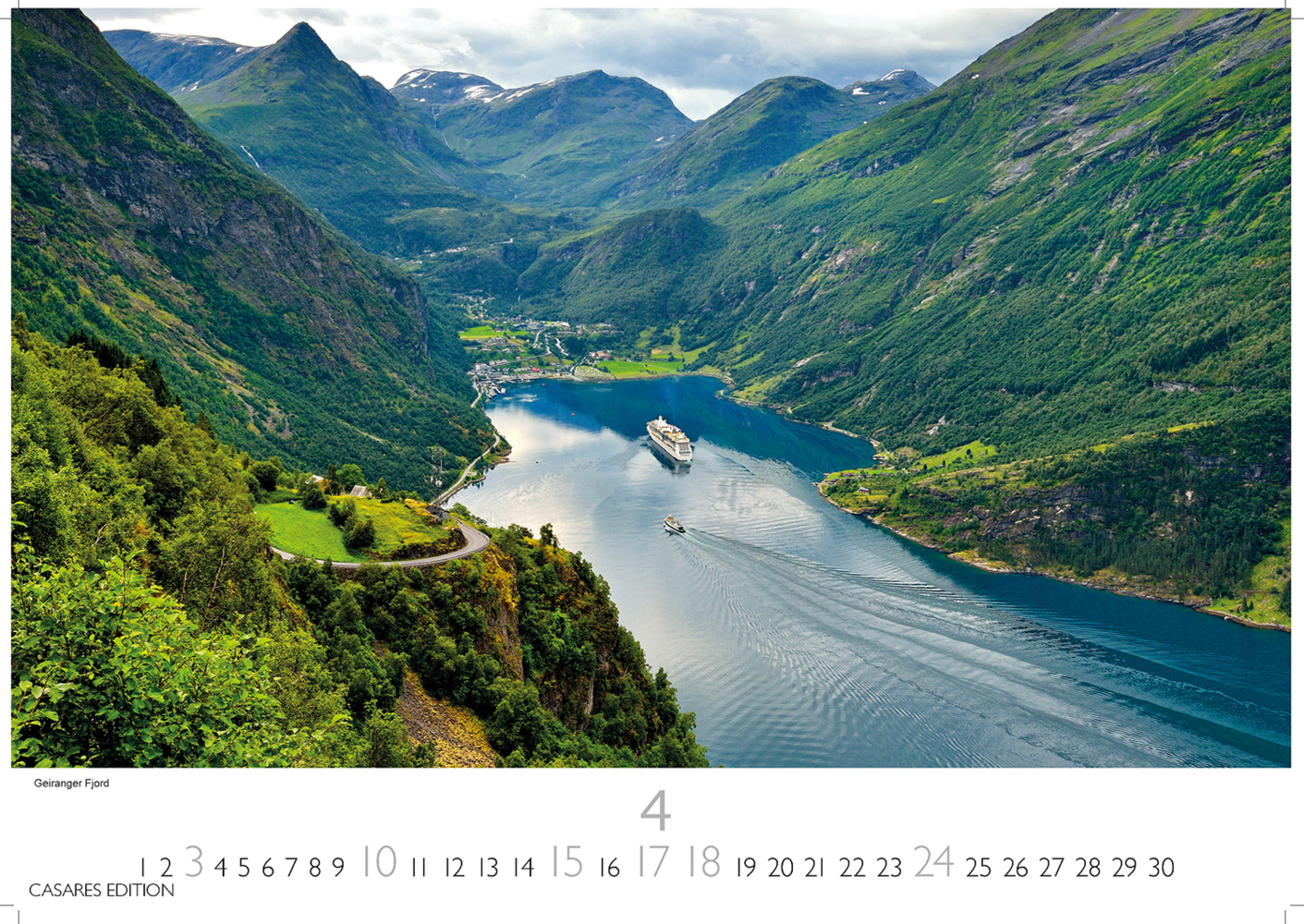 Bild: 9781835241981 | Norwegen 2025 L 35x50cm | Kalender | 14 S. | Deutsch | 2025