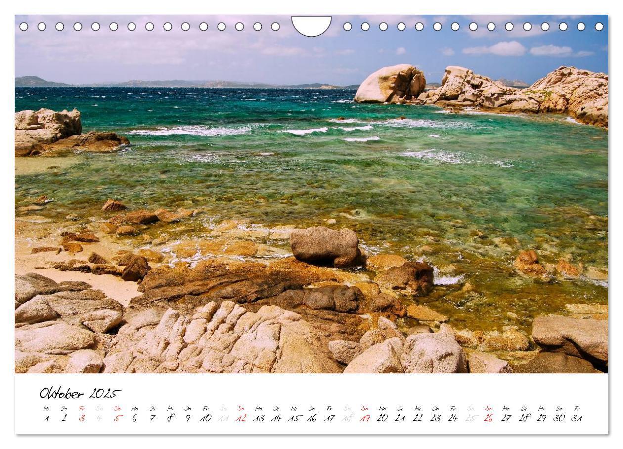 Bild: 9783435816682 | SMARAGDENSCHATZ - SARDINIEN (Wandkalender 2025 DIN A4 quer),...