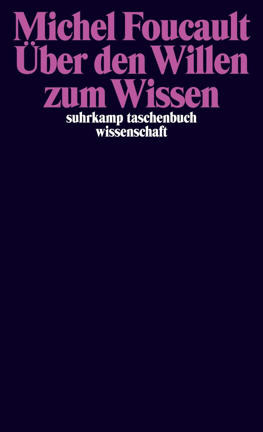 Cover: 9783518298909 | Über den Willen zum Wissen | Vorlesungen am Collège de France 1970/71