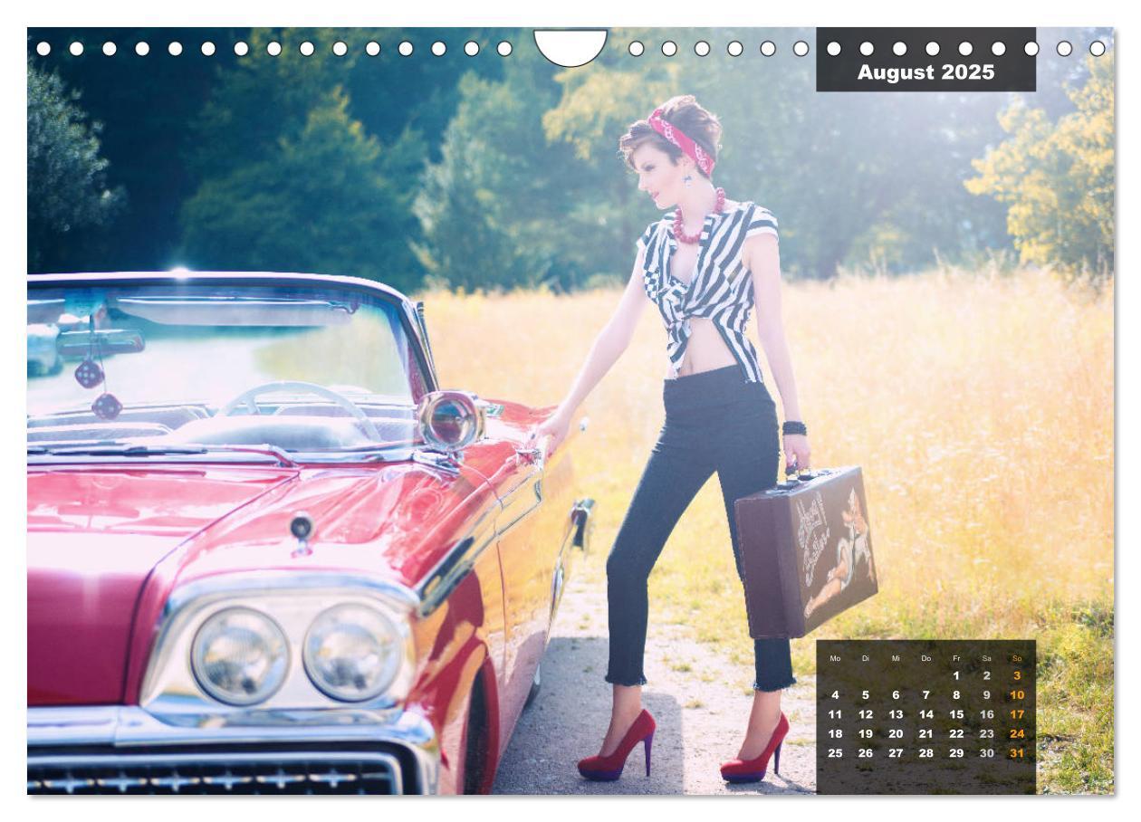 Bild: 9783435435722 | Rockabilly - Back to the 50s (Wandkalender 2025 DIN A4 quer),...