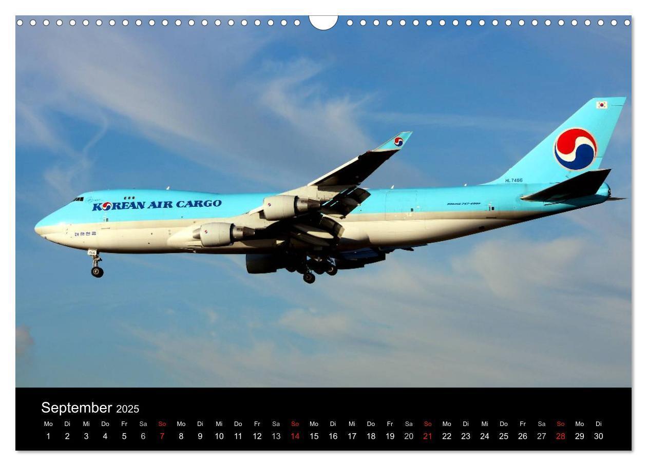 Bild: 9783435629862 | Internationale Frachtflugzeuge (Wandkalender 2025 DIN A3 quer),...