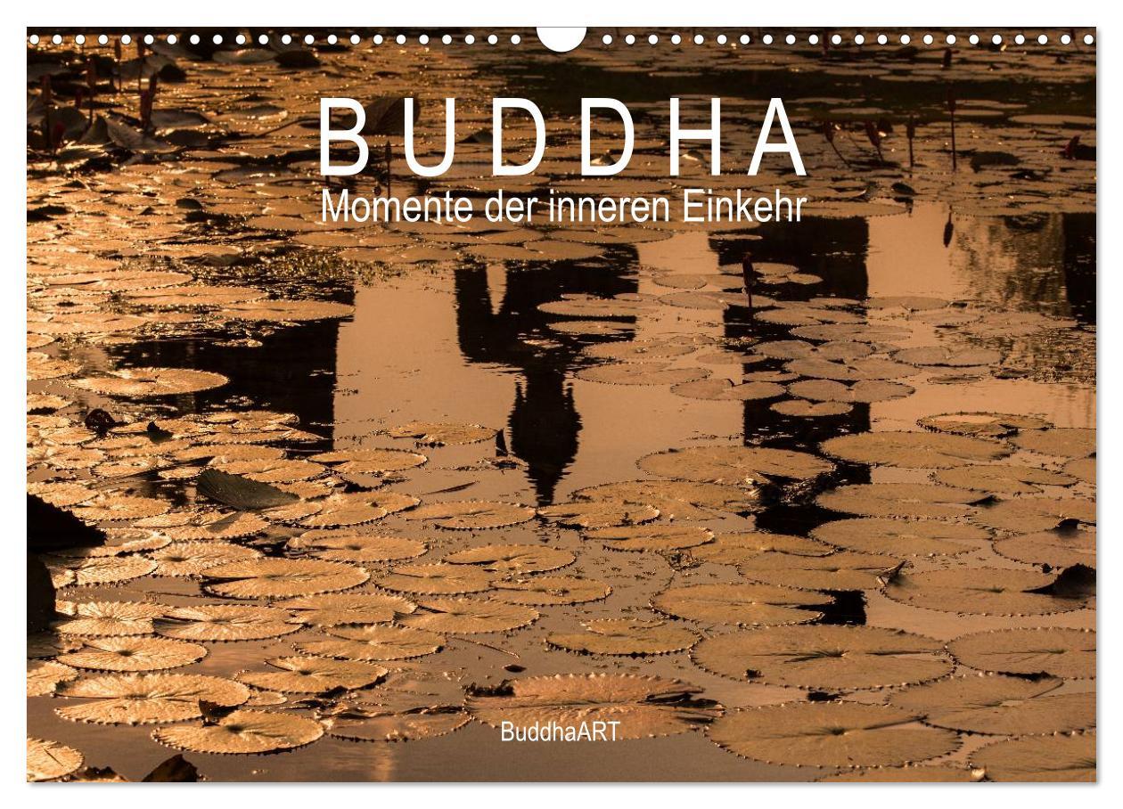 Cover: 9783435709830 | Buddha - Momente der inneren Einkehr (Wandkalender 2025 DIN A3...