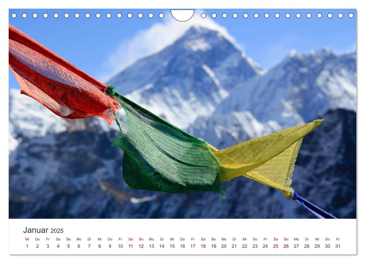 Bild: 9783435008636 | Nepal - Mitten im Himalaya (Wandkalender 2025 DIN A4 quer),...