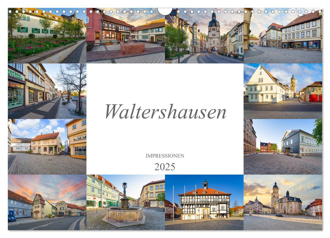 Cover: 9783435008971 | Waltershausen Impressionen (Wandkalender 2025 DIN A3 quer),...