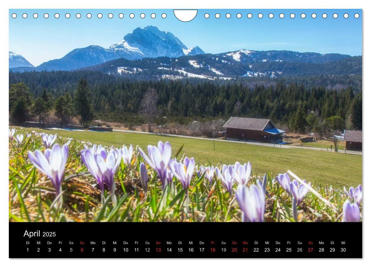 Bild: 9783435612178 | Bergblicke - Elmau (Wandkalender 2025 DIN A4 quer), CALVENDO...