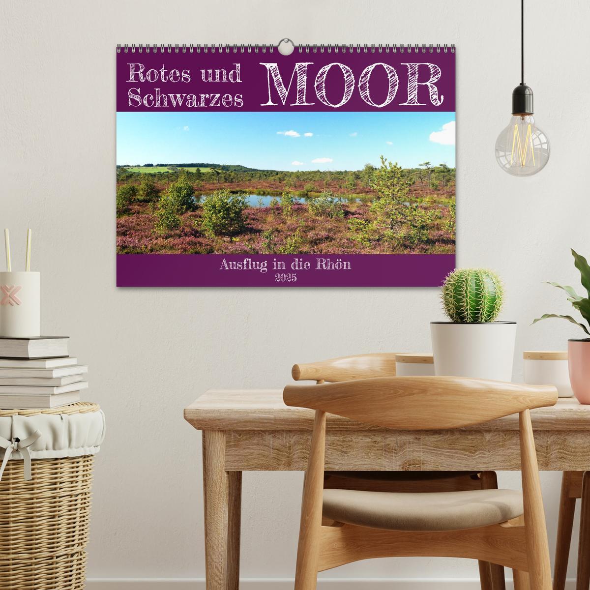 Bild: 9783435026593 | Rotes und Schwarzes Moor (Wandkalender 2025 DIN A3 quer), CALVENDO...