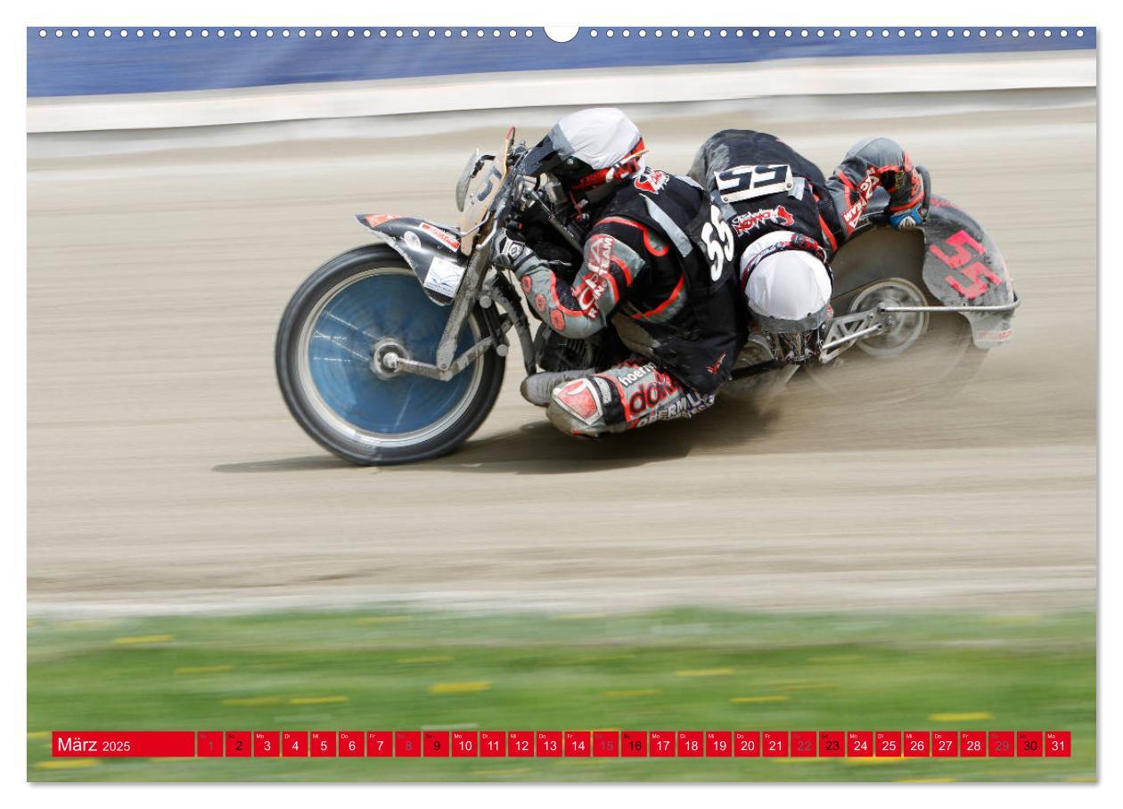 Bild: 9783435130450 | Speedway Sandbahn (Wandkalender 2025 DIN A2 quer), CALVENDO...