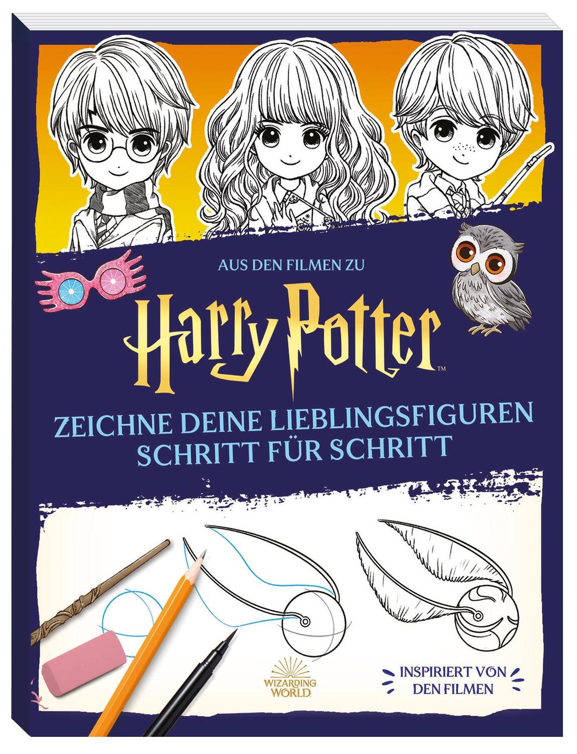 Cover: 9783833244308 | Aus den Filmen zu Harry Potter: Zeichne deine Lieblingsfiguren...