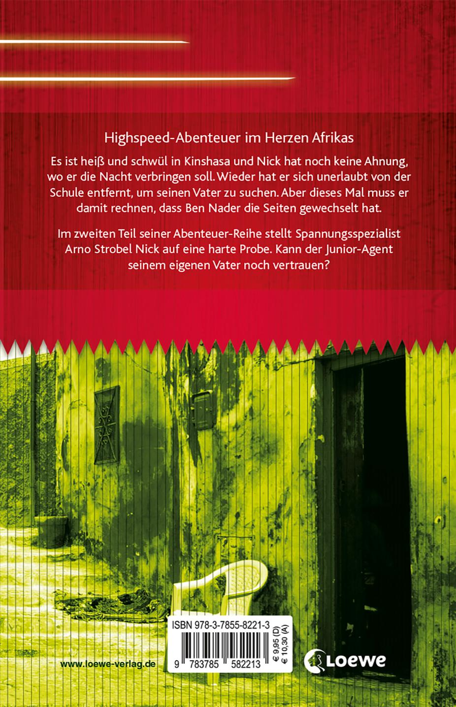 Rückseite: 9783785582213 | SPY (Band 2) - Hotspot Kinshasa | Arno Strobel | Taschenbuch | Spy