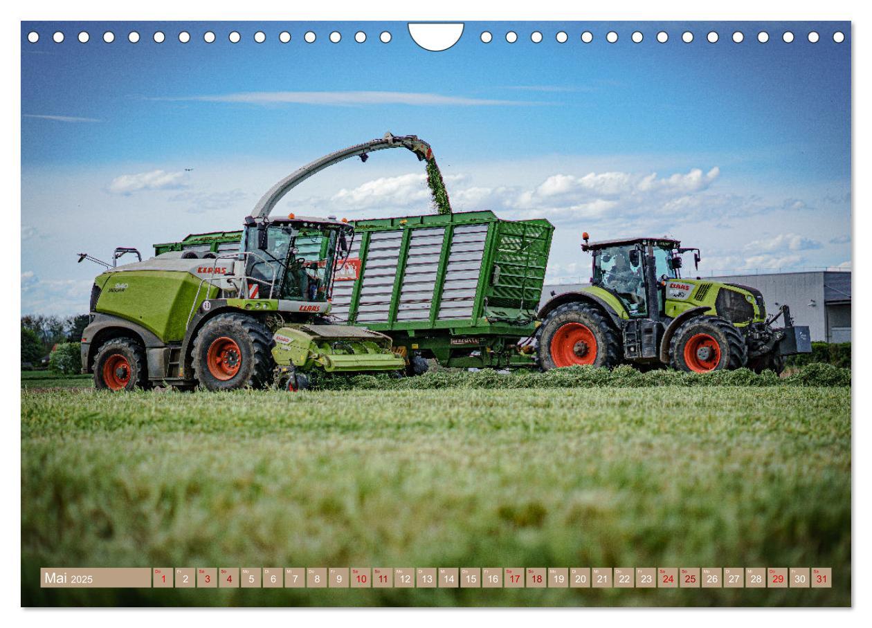 Bild: 9783457209639 | Moderne Landtechnik (Wandkalender 2025 DIN A4 quer), CALVENDO...