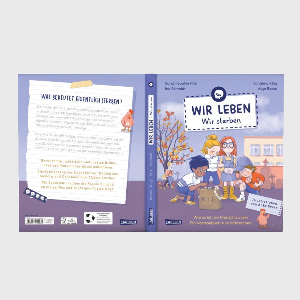 Bild: 9783551254535 | Wir leben - wir sterben | Ina Schmidt (u. a.) | Buch | 96 S. | Deutsch