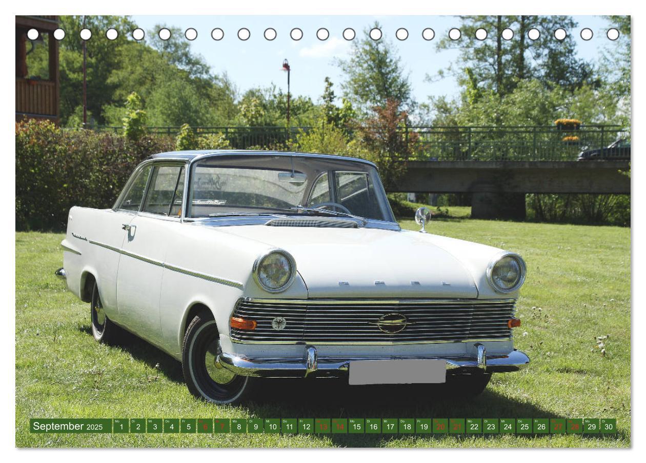 Bild: 9783435157204 | Opel Oldtimer mit dem Blitz (Tischkalender 2025 DIN A5 quer),...