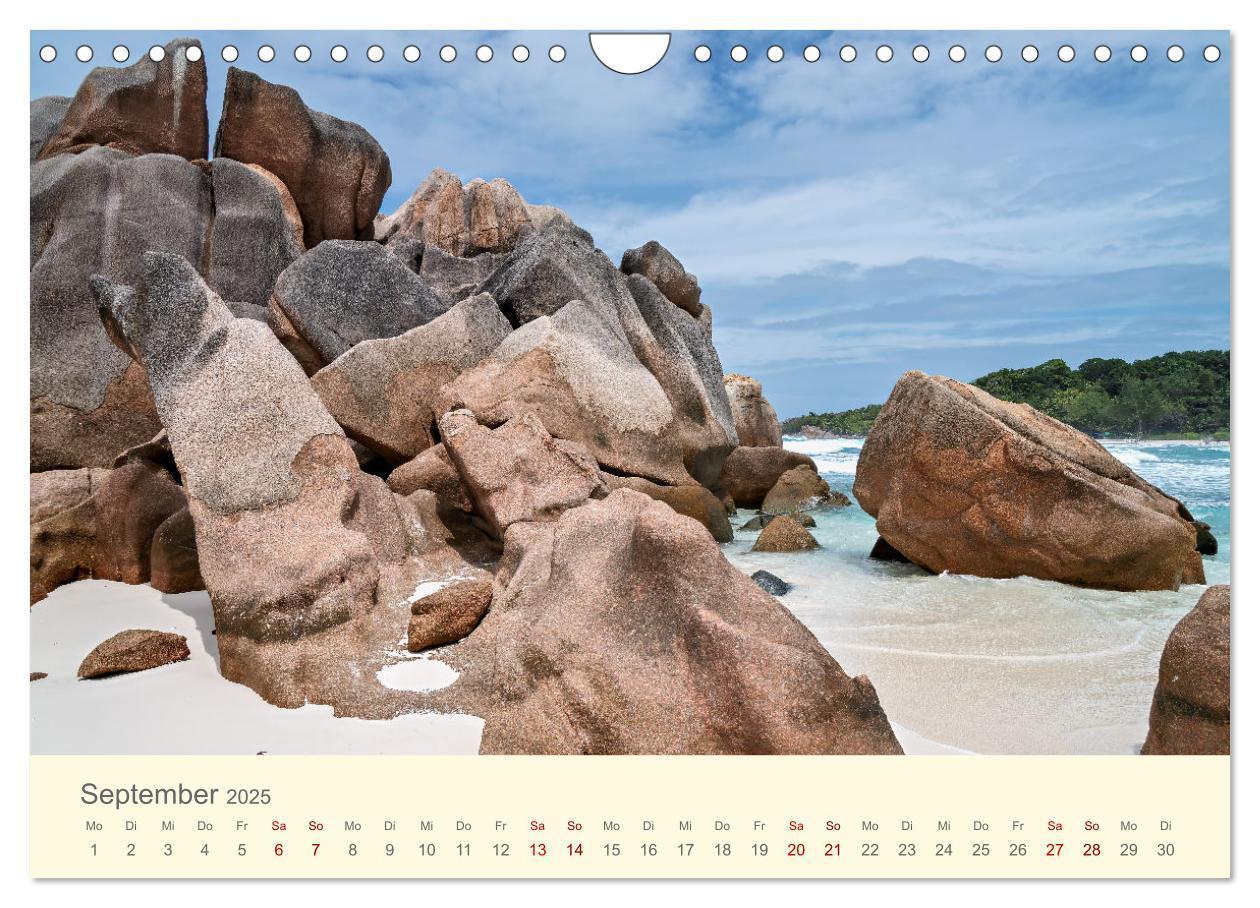 Bild: 9783435011926 | Traumhafte Seychellen (Wandkalender 2025 DIN A4 quer), CALVENDO...