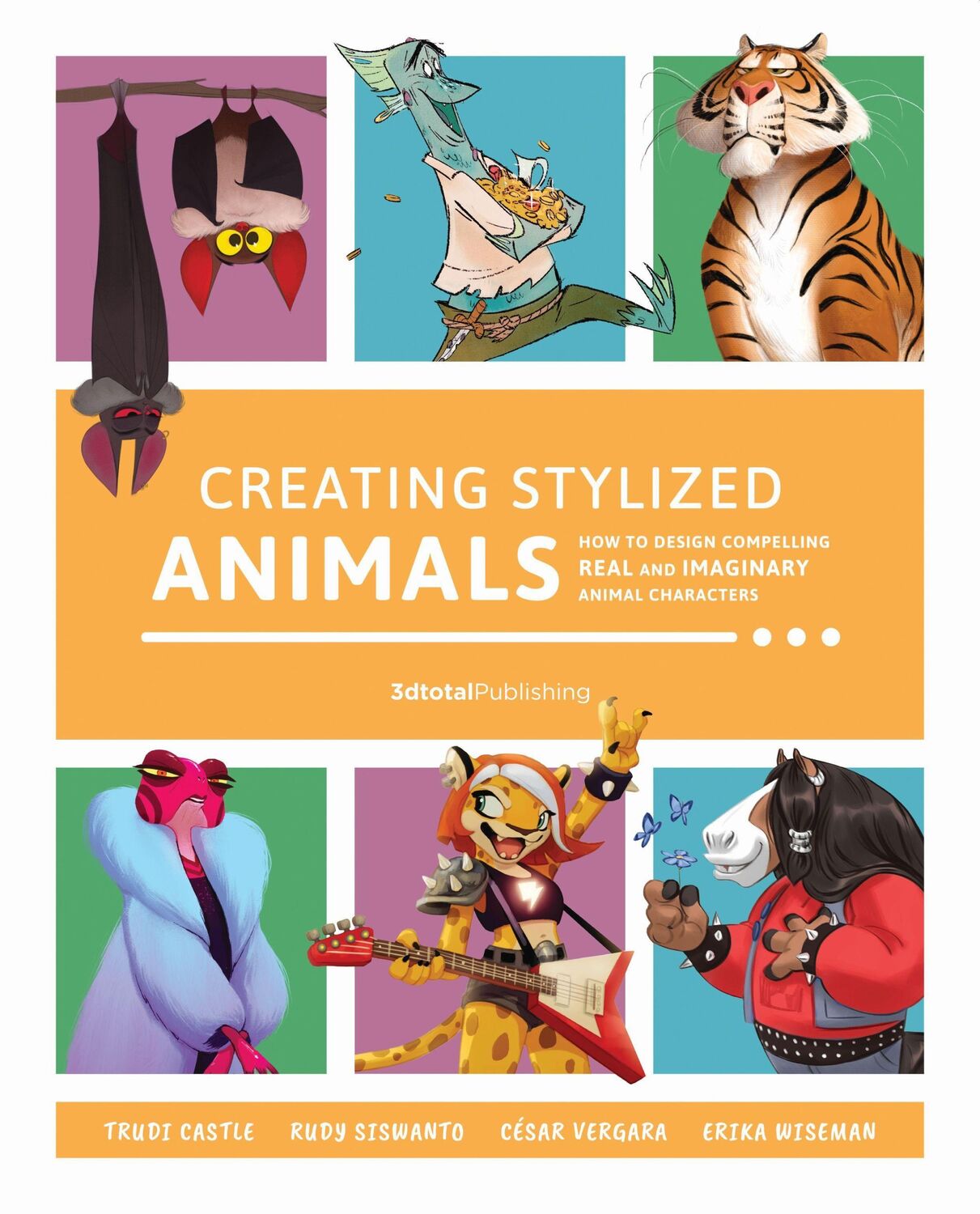 Cover: 9781912843251 | Creating Stylized Animals | 3dtotal Publishing | Taschenbuch | 2021