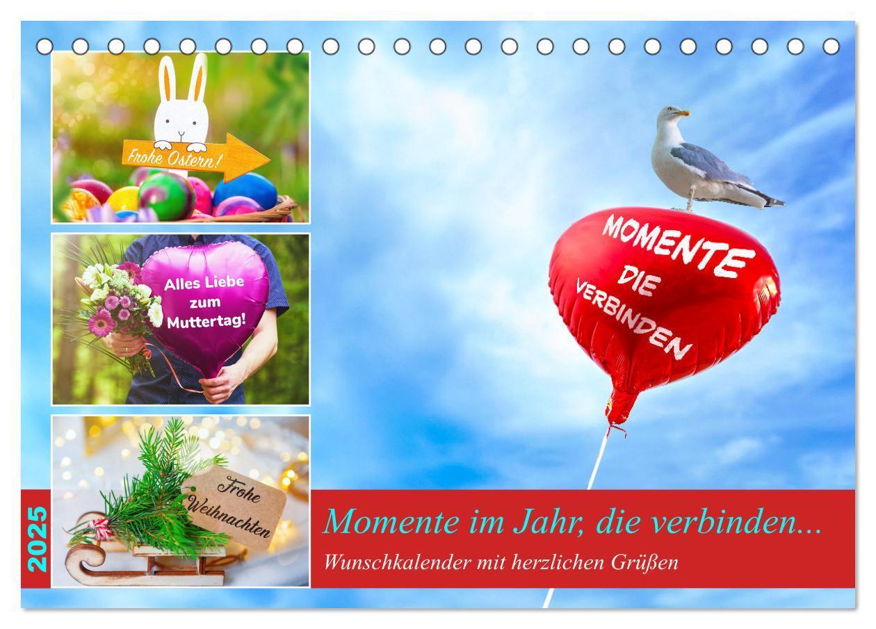 Cover: 9783457211038 | Momente im Jahr, die verbinden - Wunschkalender mit herzlichen...