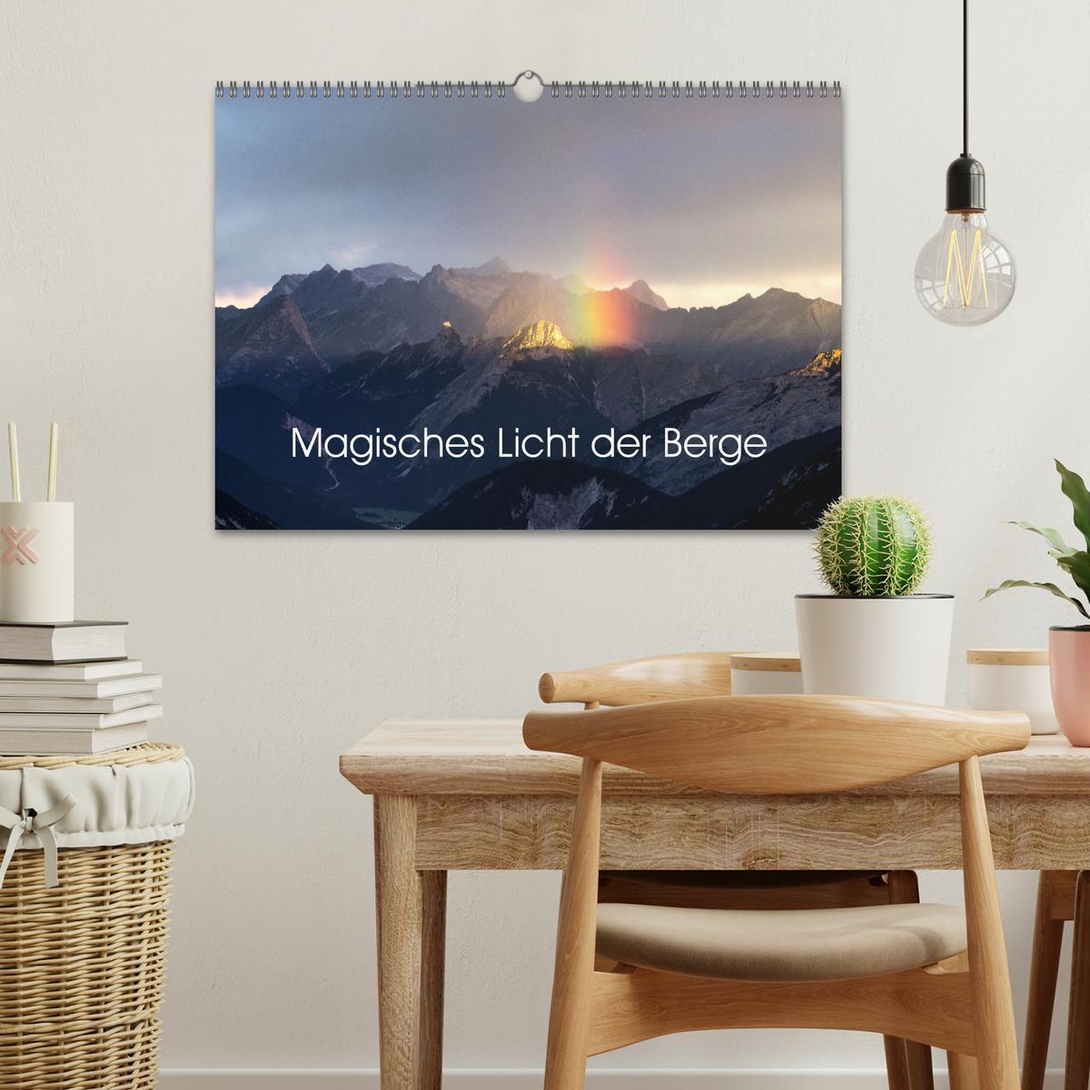 Bild: 9783383936111 | Magisches Licht der Berge (Wandkalender 2025 DIN A3 quer), CALVENDO...