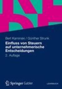 Cover: 9783834900951 | Einfluss von Steuern auf unternehmerische Entscheidungen | Taschenbuch