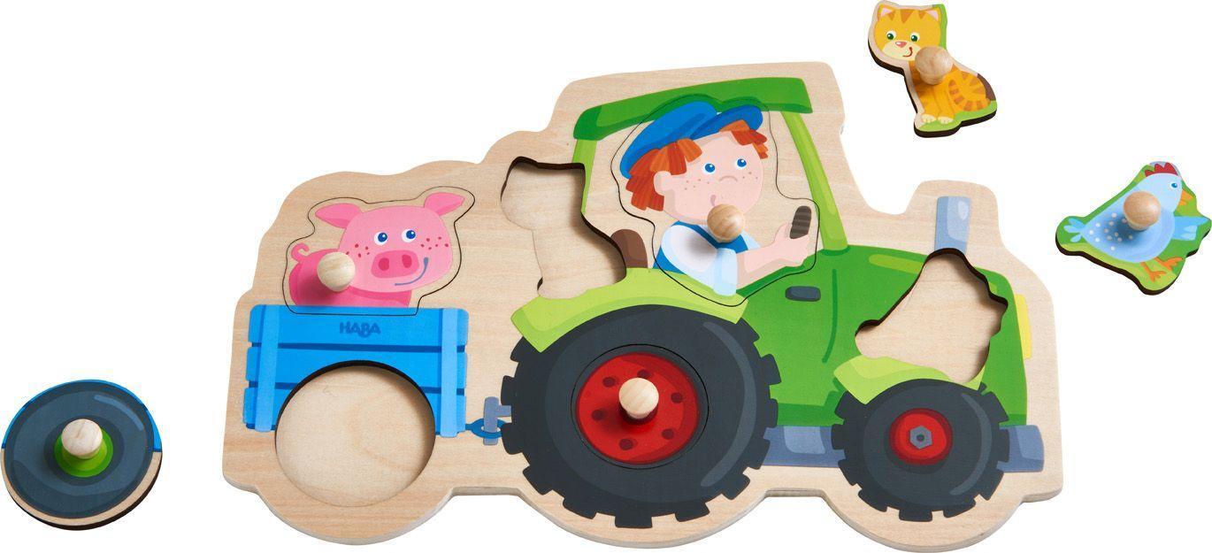 Bild: 4010168251233 | Greifpuzzle Lustige Traktorfahrt | Spiel | Deutsch | 2020 | HABA