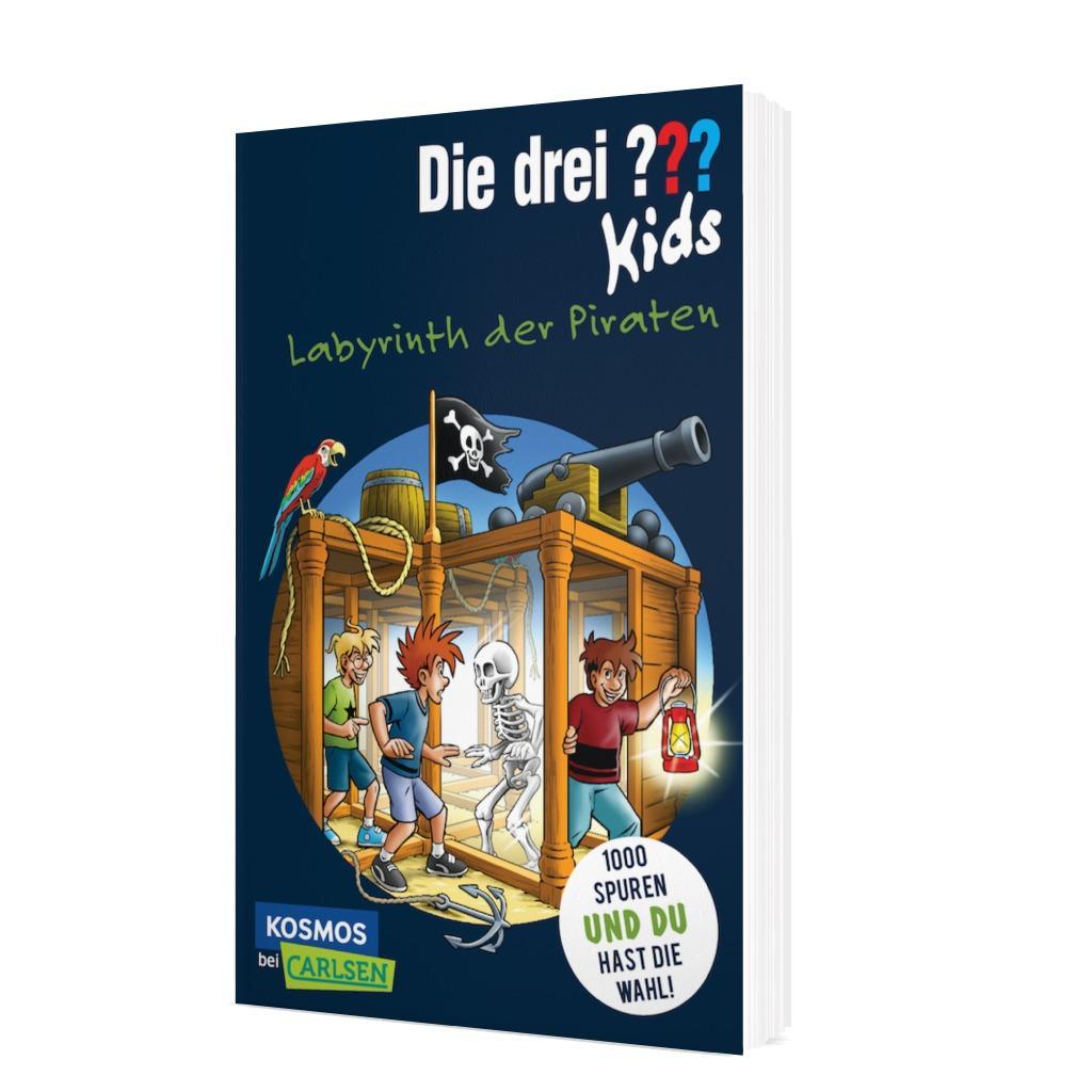 Bild: 9783551319814 | Die drei ??? Kids Dein Fall: Labyrinth der Piraten | Ulf Blanck | Buch