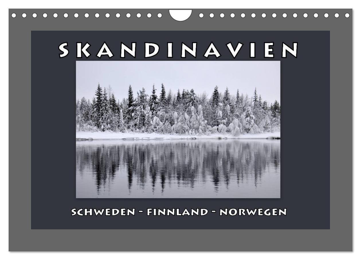 Cover: 9783435787128 | SKANDINAVIEN (Wandkalender 2025 DIN A4 quer), CALVENDO Monatskalender