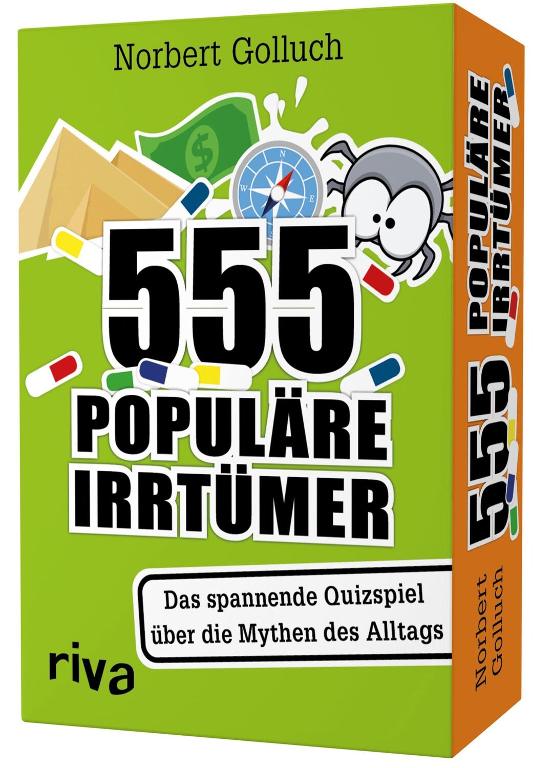 Cover: 9783742315113 | 555 populäre Irrtümer - Das spannende Quizspiel rund um die Mythen...