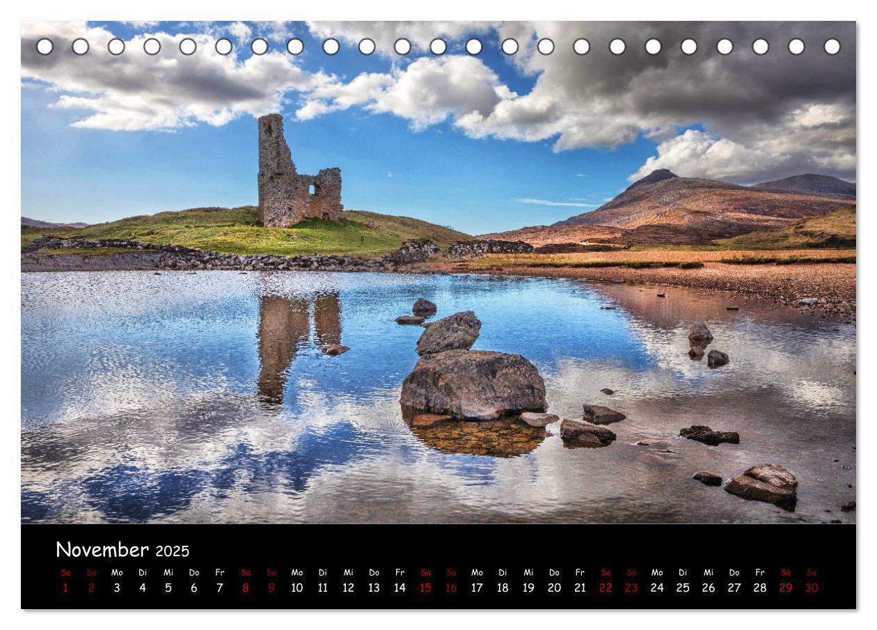 Bild: 9783435298792 | Schottland zum Verlieben (Tischkalender 2025 DIN A5 quer), CALVENDO...