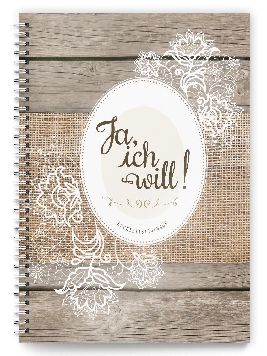 Cover: 9783943987485 | Hochzeitstagebuch "Ja, ich will!" | Taschenbuch | 146 S. | Deutsch