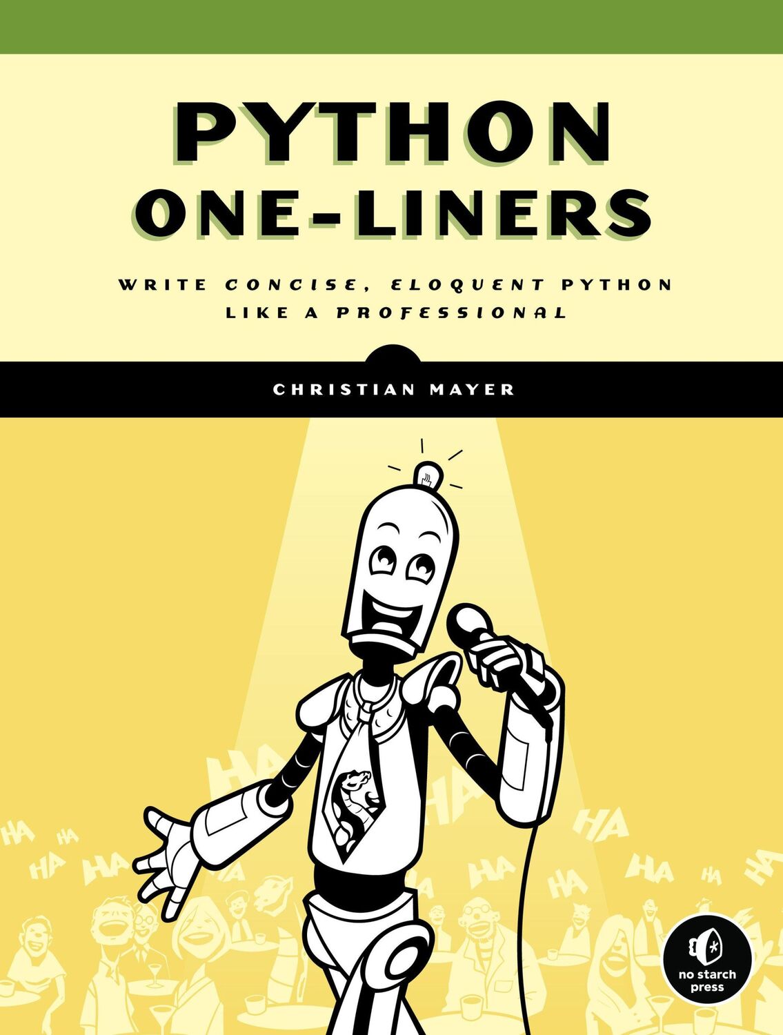 Cover: 9781718500501 | Python One-Liners | Write Concise, Eloquent Python Like a Professional