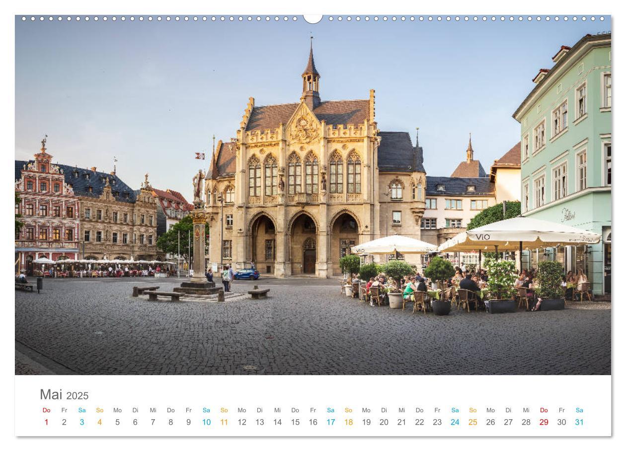 Bild: 9783435320707 | Erfurt - Stadt der Türme (Wandkalender 2025 DIN A2 quer), CALVENDO...