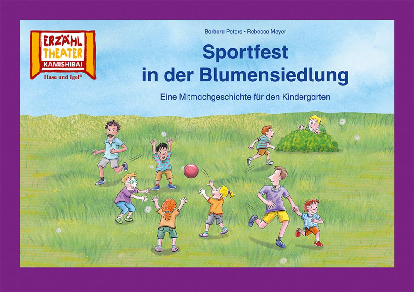 Cover: 4260505832650 | Sportfest in der Blumensiedlung / Kamishibai Bildkarten | Peters