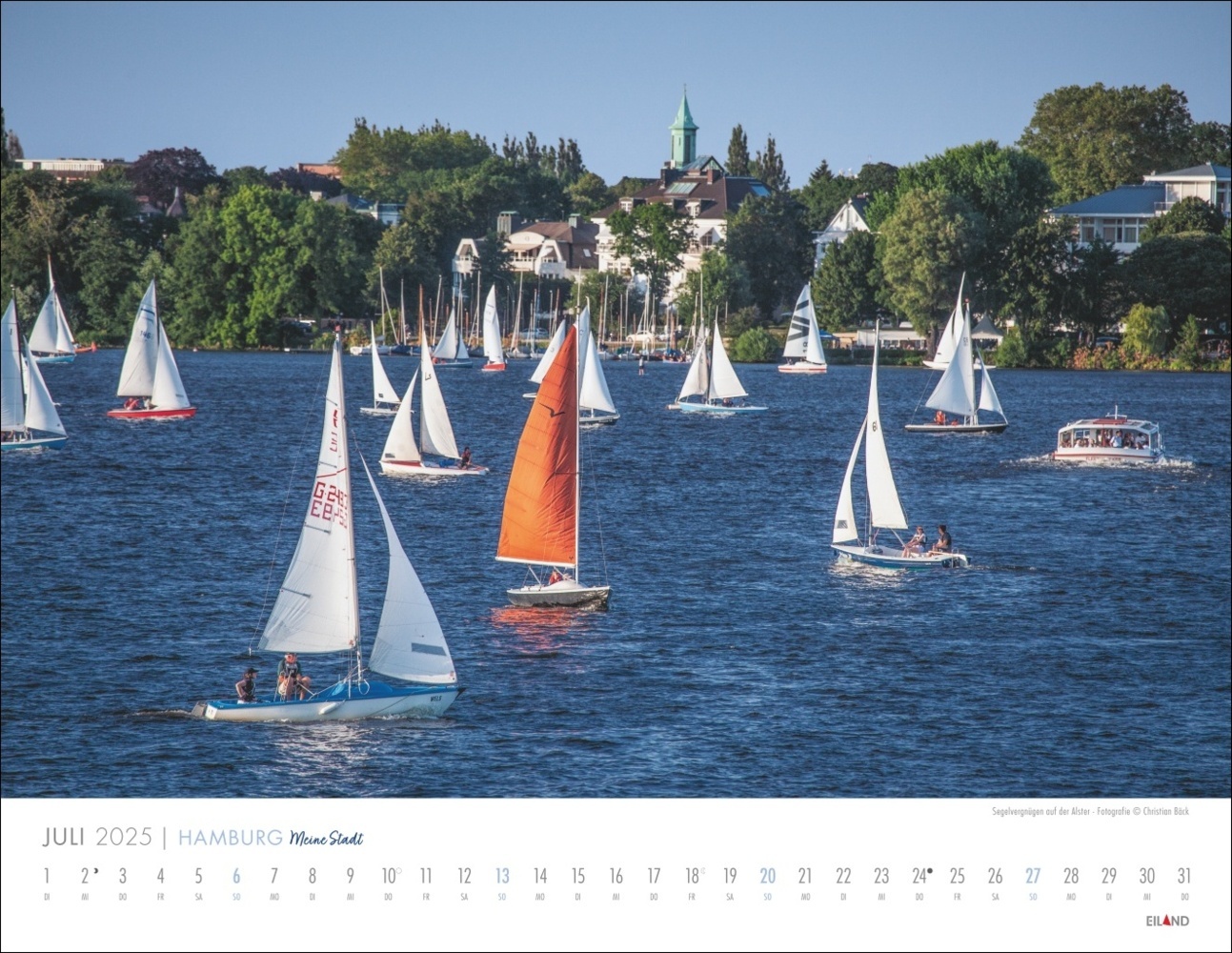 Bild: 9783964023520 | Hamburg - Meine Stadt Kalender 2025 | Kalender | Spiralbindung | 13 S.