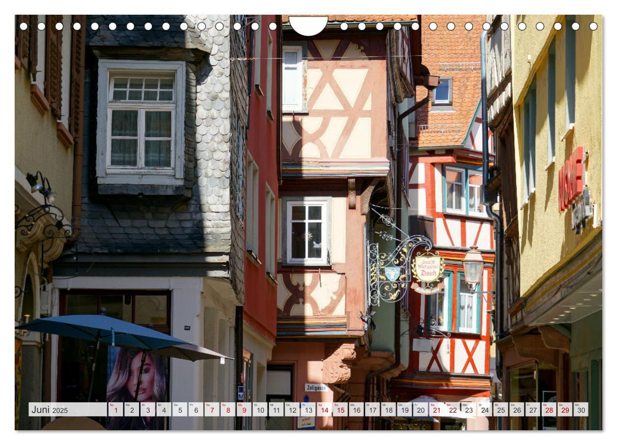 Bild: 9783457184721 | Spaziergang in Wertheim (Wandkalender 2025 DIN A4 quer), CALVENDO...