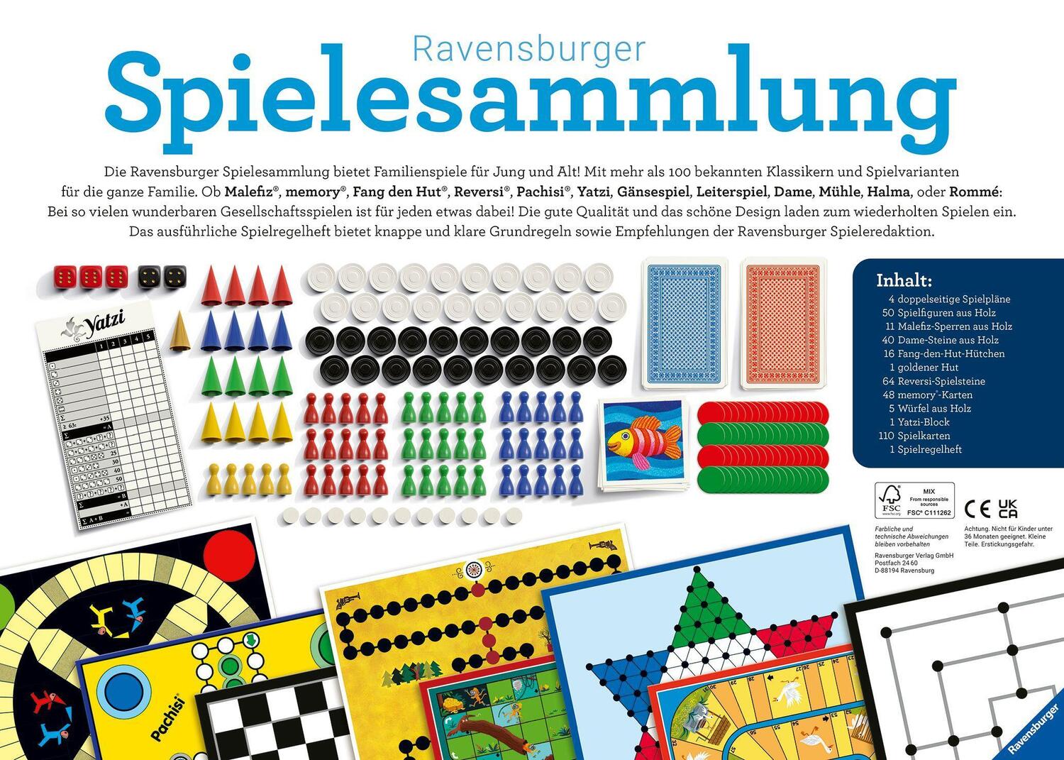 Bild: 4005556272938 | Ravensburger Spielesammlung 27293 Familienspiele 2022 D -...