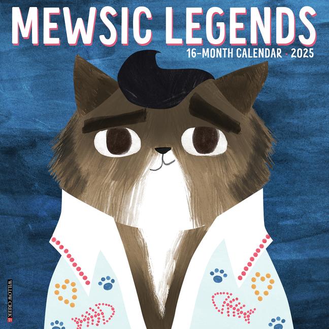 Cover: 9781549243875 | Mewsic Legends 2025 12 X 12 Wall Calendar | Kalender | Englisch | 2025