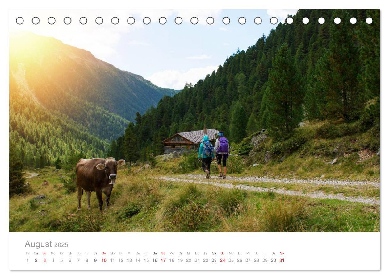 Bild: 9783435522163 | Bekannte und unbekannte Almen in Südtirol (Tischkalender 2025 DIN...