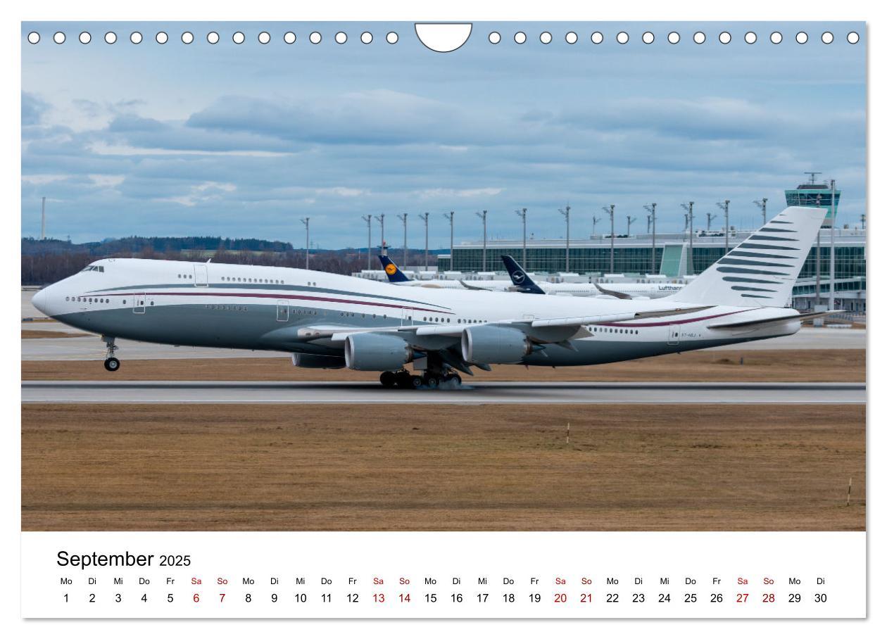 Bild: 9783435013272 | Boeing 747 Kalender (Wandkalender 2025 DIN A4 quer), CALVENDO...