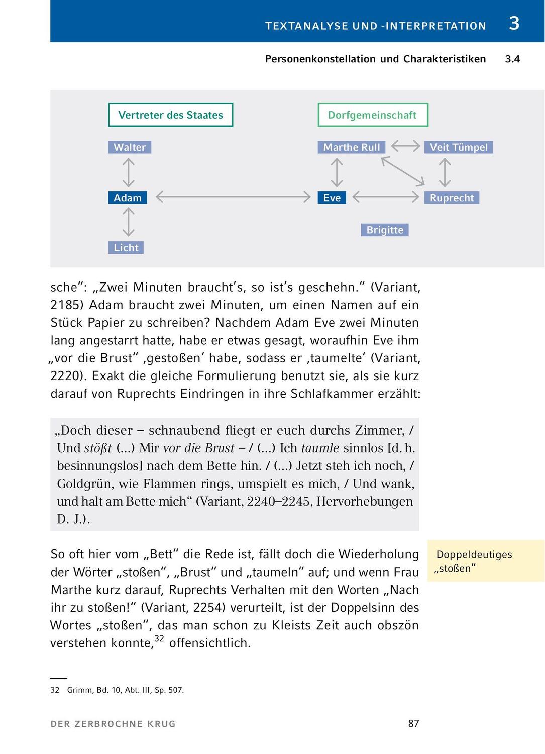 Bild: 9783804421028 | Der zerbrochne Krug von Heinrich von Kleist. - Textanalyse und...