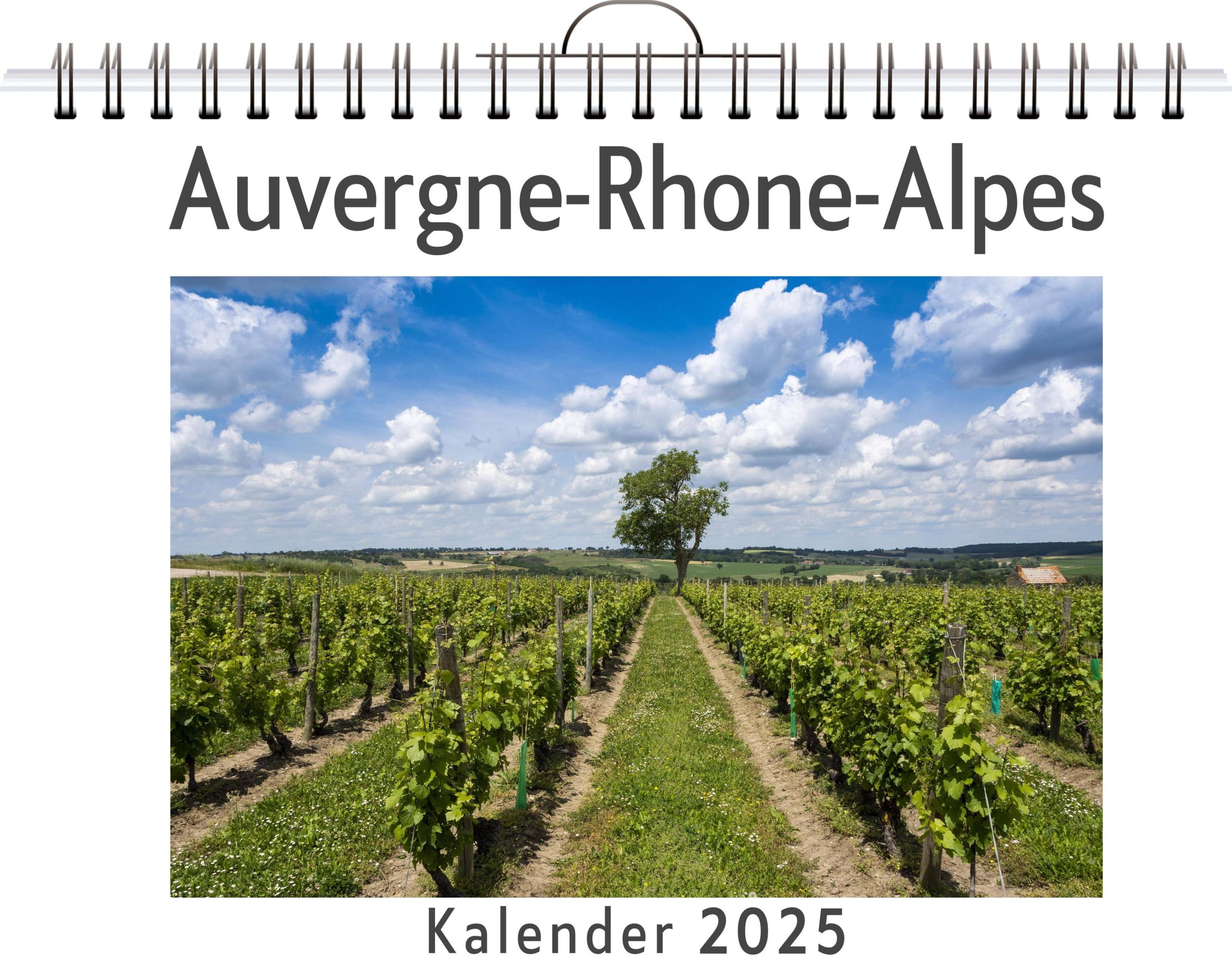 Cover: 9783759134295 | Auvergne-Rhone-Alpes | Linus Günther | Kalender | Kalender | 14 S.