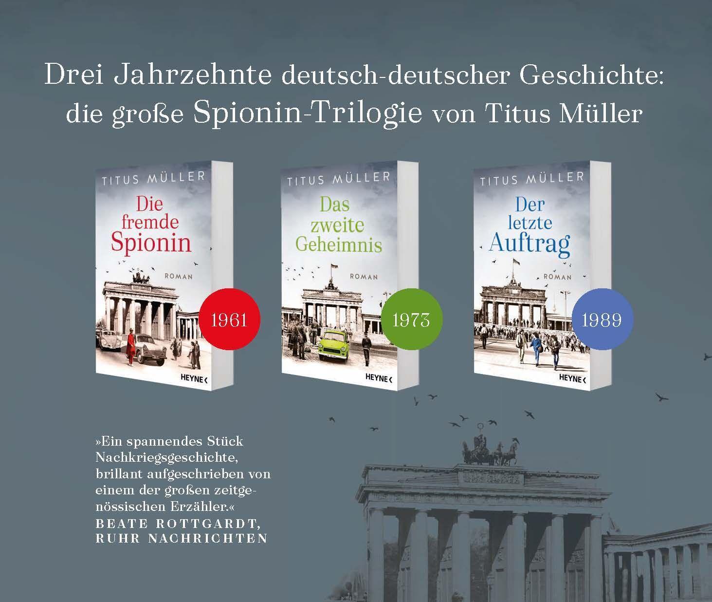 Bild: 9783453441279 | Der letzte Auftrag | Roman | Titus Müller | Taschenbuch | 400 S.