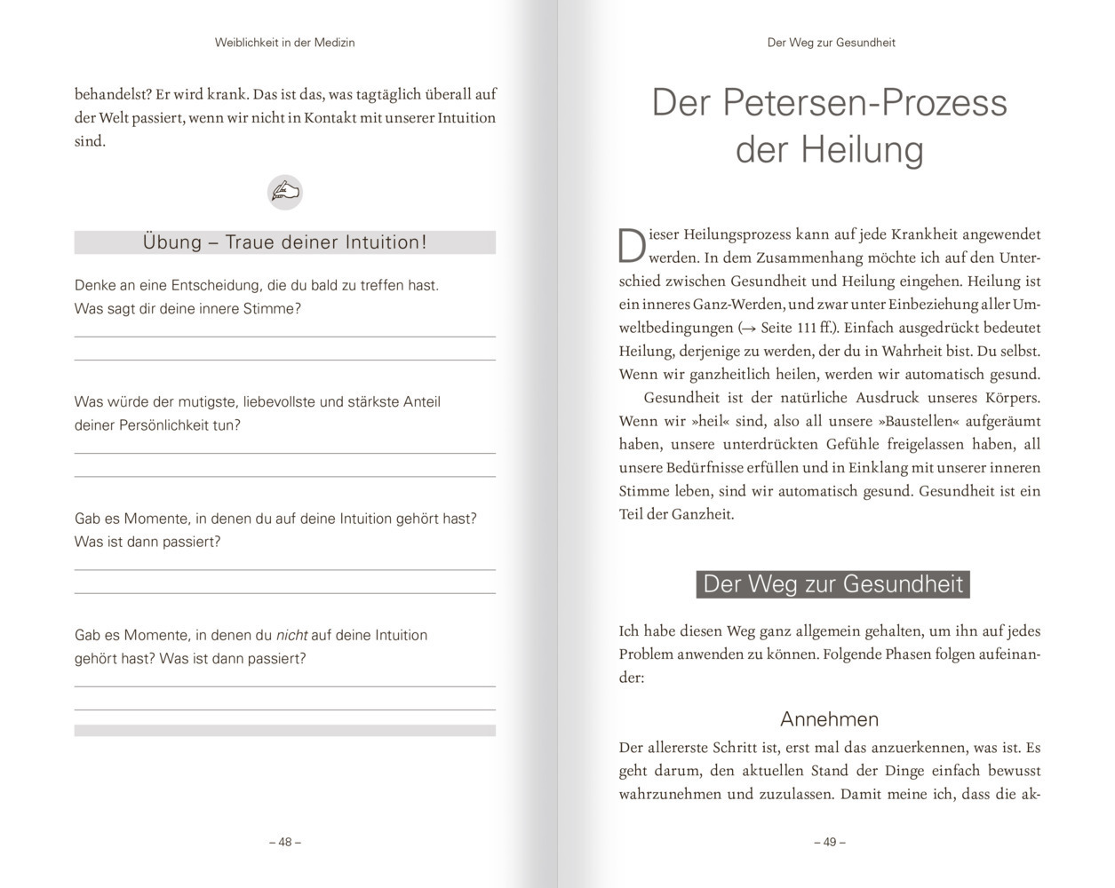 Bild: 9783863745905 | Intuitiv gesund. Werde dein eigener innerer Arzt! | Petersen | Buch