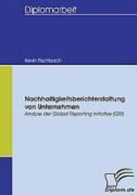 Cover: 9783836653046 | Nachhaltigkeitsberichterstattung von Unternehmen | Kevin Fischbach