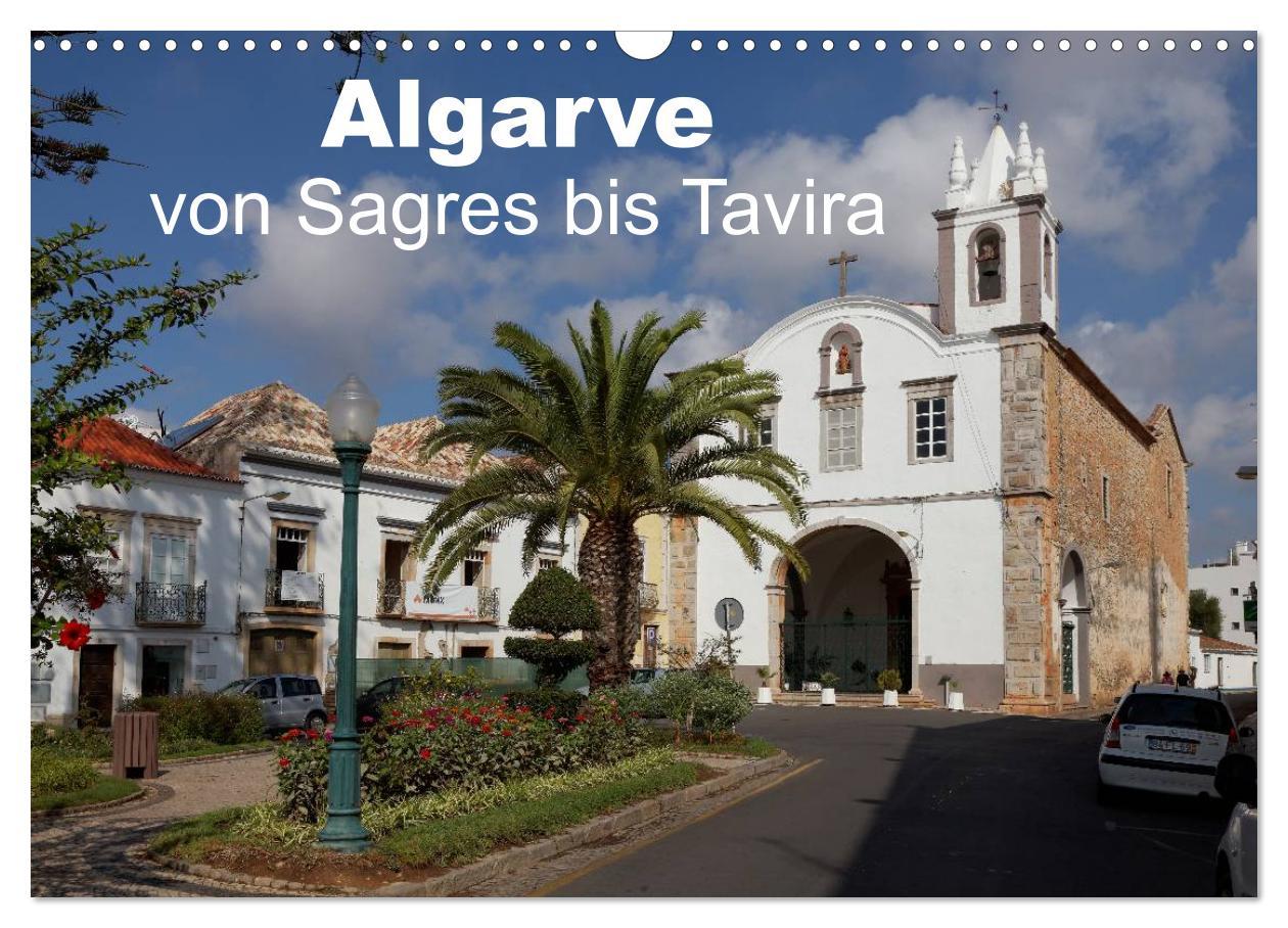 Cover: 9783435641345 | Algarve von Sagres bis Tavira (Wandkalender 2025 DIN A3 quer),...