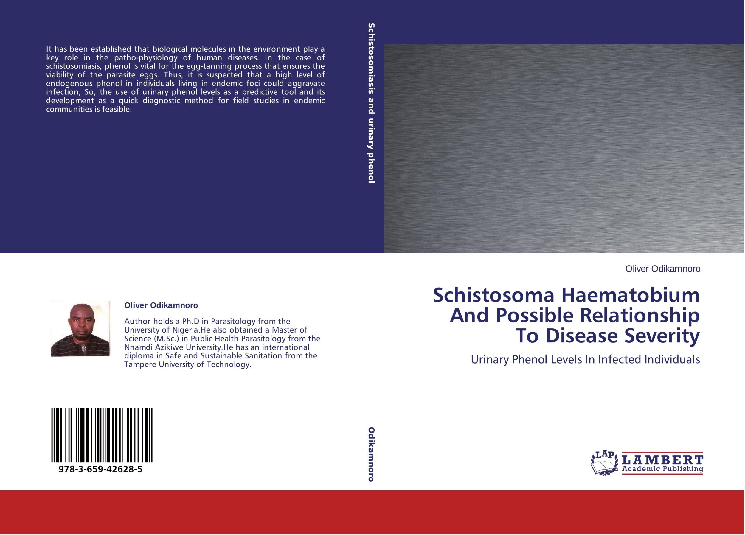 Cover: 9783659426285 | Schistosoma Haematobium And Possible Relationship To Disease Severity