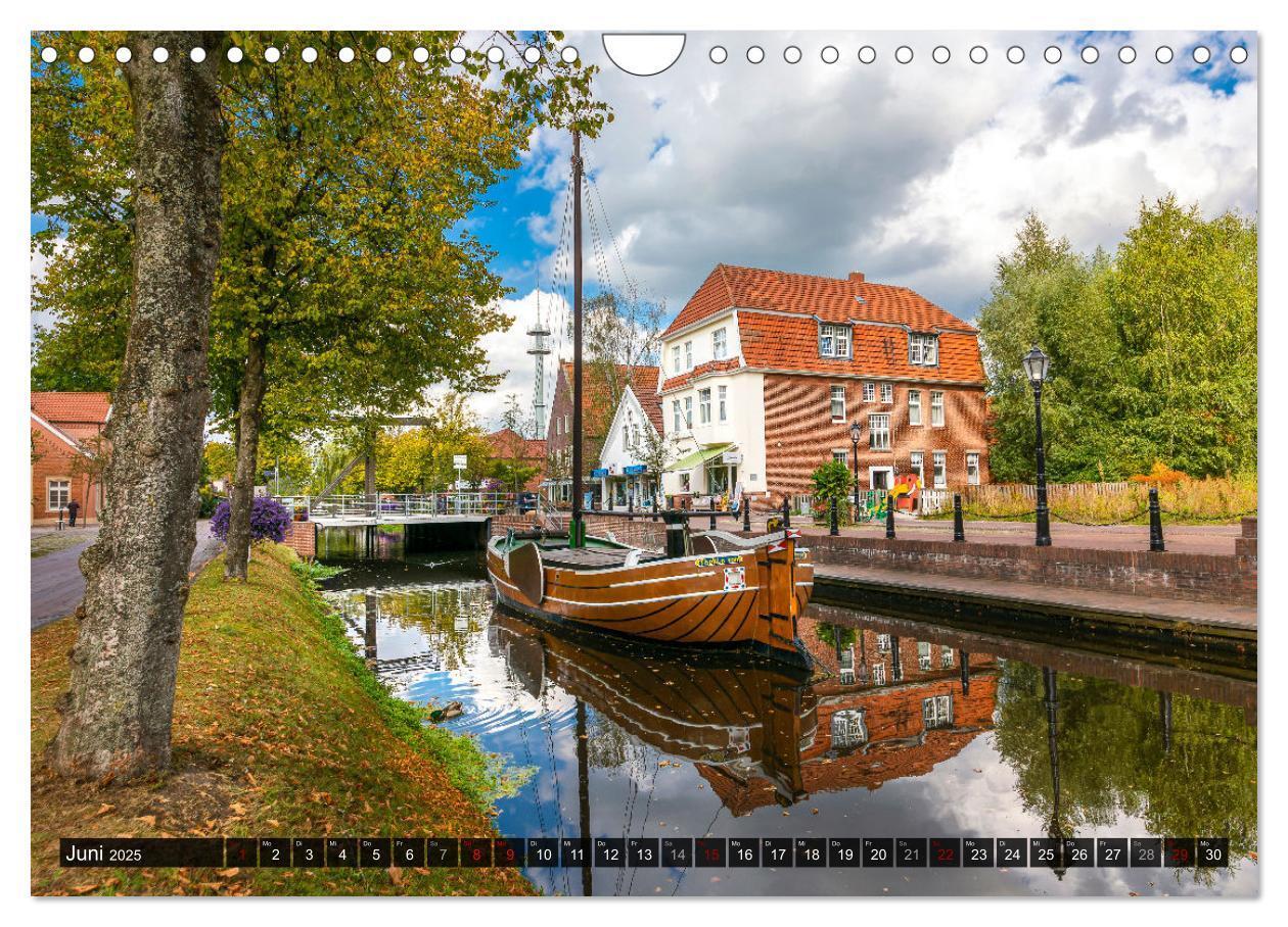 Bild: 9783435421848 | Papenburg - Venedig des Nordens (Wandkalender 2025 DIN A4 quer),...