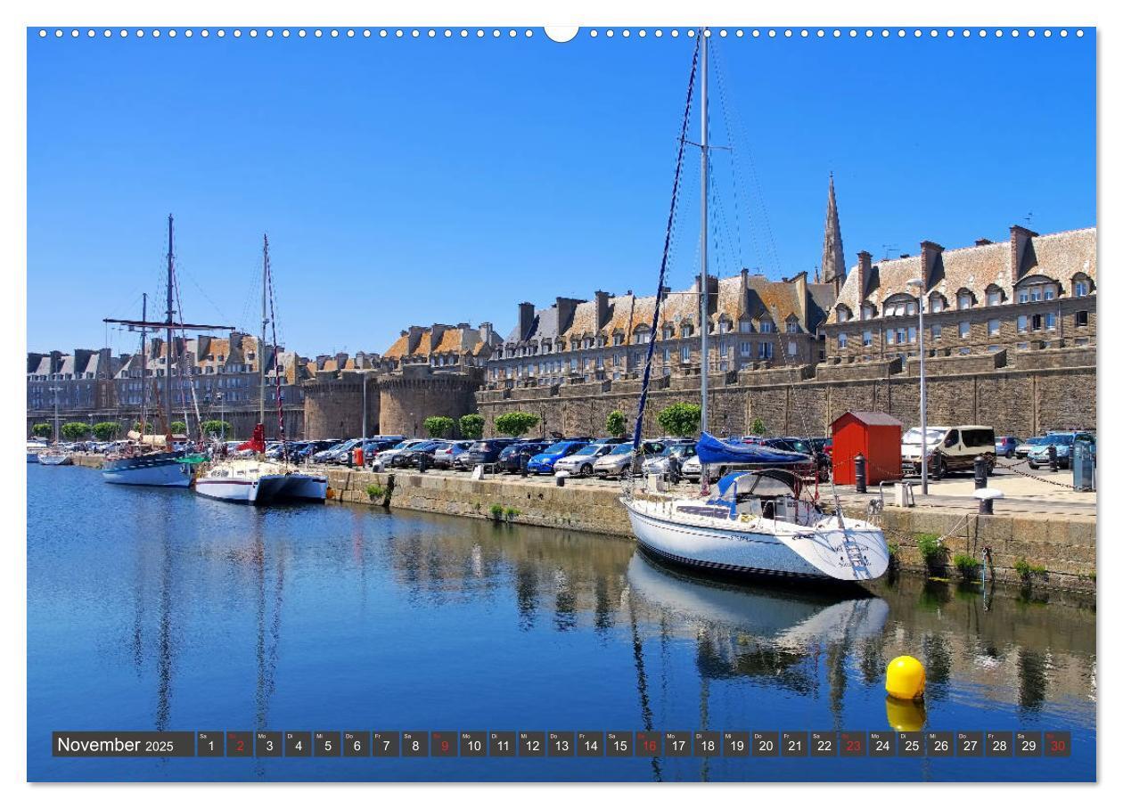 Bild: 9783435344659 | Saint Malo - Stadt der Korsaren (Wandkalender 2025 DIN A2 quer),...